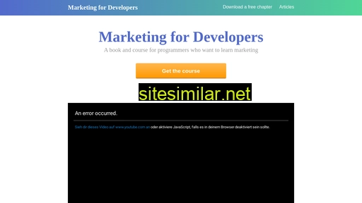 Devmarketing similar sites