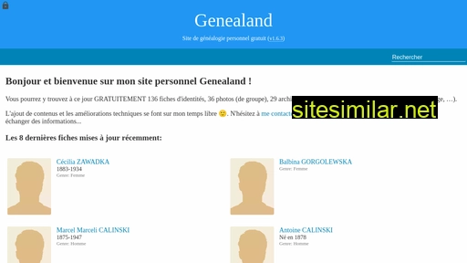 genealand.xyz alternative sites