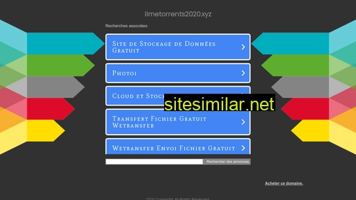 limetorrents2020.xyz alternative sites