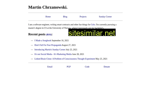 m-chrzan.xyz alternative sites