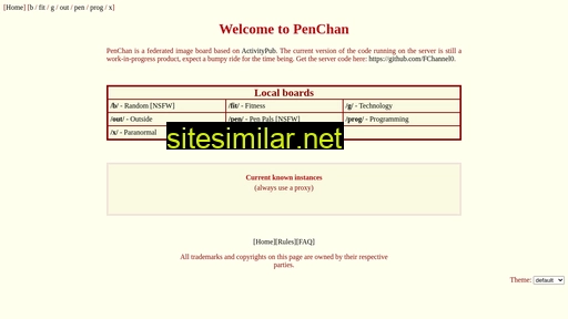 Penchan similar sites
