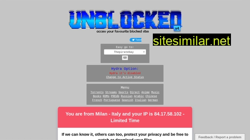 unblock2.xyz alternative sites
