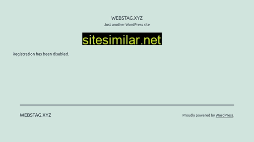 Webstag similar sites