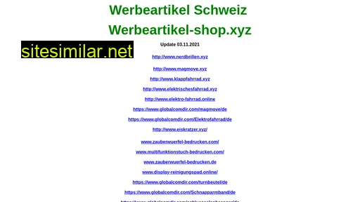 werbeartikel-shop.xyz alternative sites