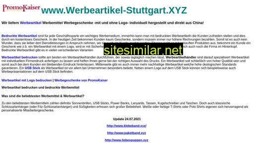 werbeartikel-stuttgart.xyz alternative sites