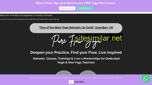 pureflow.yoga alternative sites