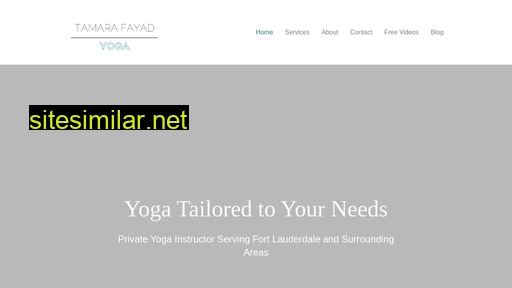 tamarafayad.yoga alternative sites