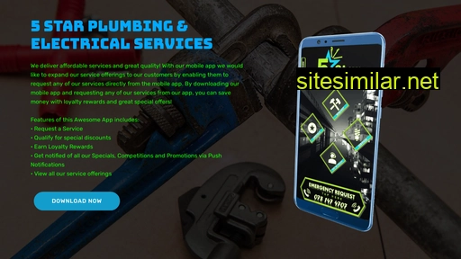 5starplumbing-app.co.za alternative sites