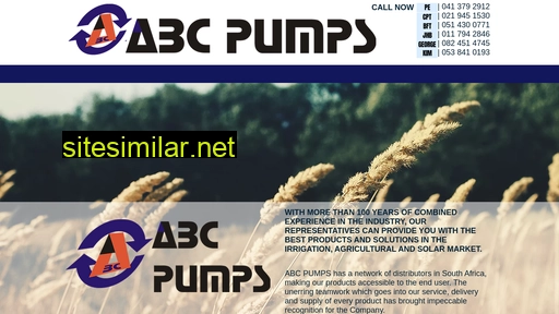 abcpumps.co.za alternative sites