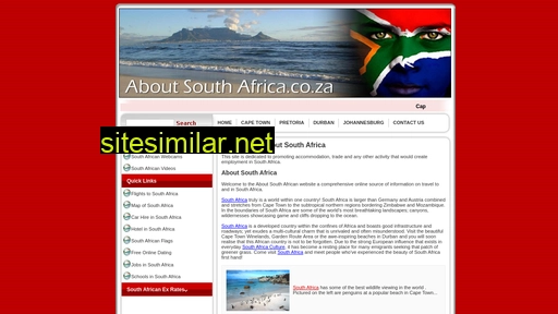 aboutsouthafrica.co.za alternative sites