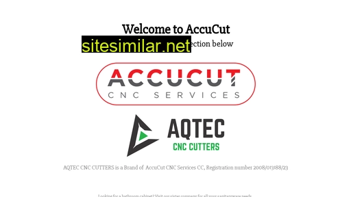 accucutcnc.co.za alternative sites