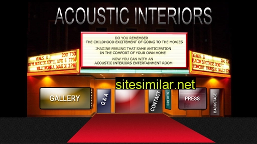 acousticinteriors.co.za alternative sites