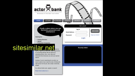 actorbank.co.za alternative sites