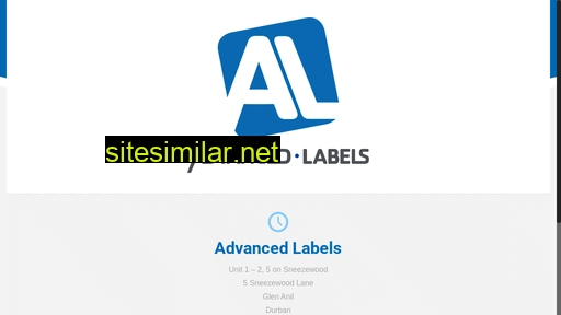 advancedlabels.co.za alternative sites