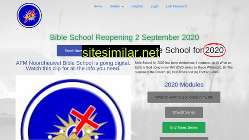 Afmbibleschool similar sites