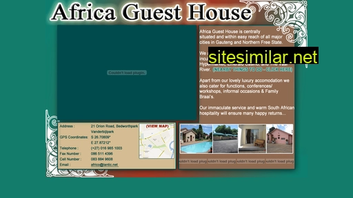 africaguesthouse.co.za alternative sites