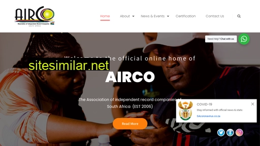 airco.org.za alternative sites