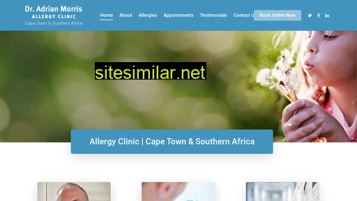 allergyclinic.co.za alternative sites