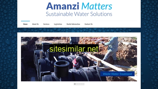 amanzimatters.co.za alternative sites