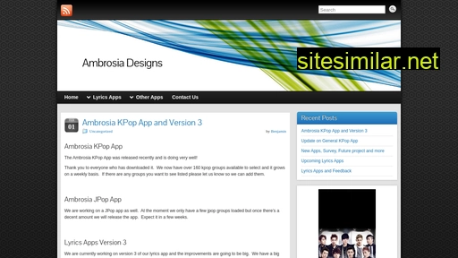 ambrosia-designs.co.za alternative sites