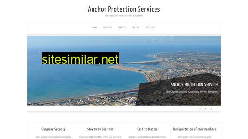 anchorprotectionservices.co.za alternative sites