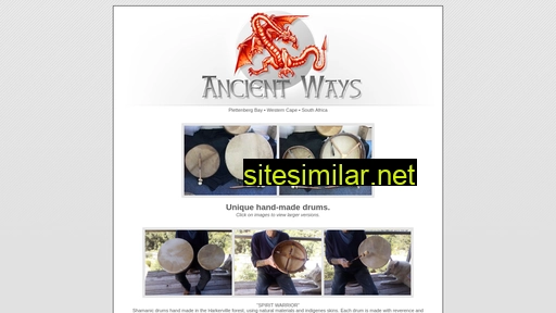 ancientways.co.za alternative sites