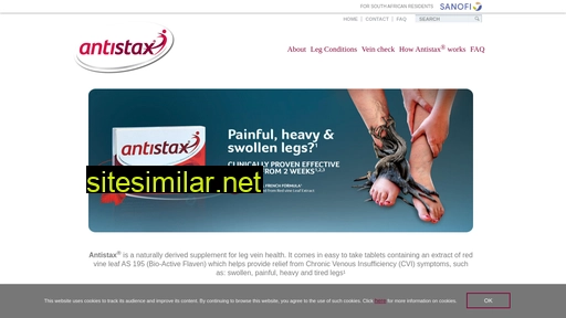 Antistax similar sites