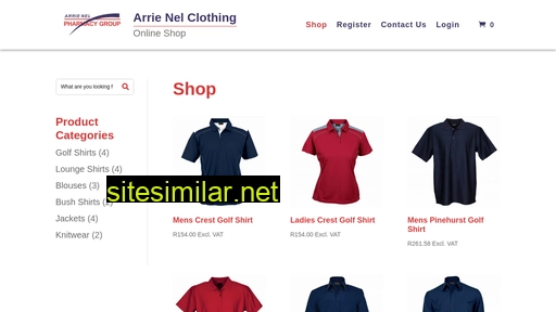 arrienel-clothing.co.za alternative sites
