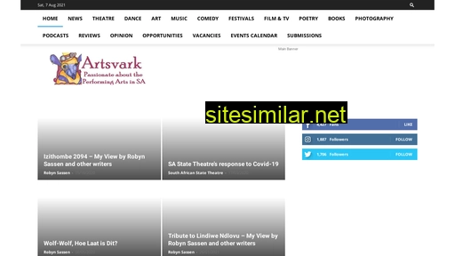 artsvark.co.za alternative sites