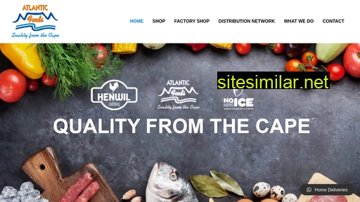 atlanticfoods.co.za alternative sites