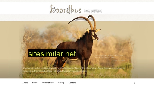 baardbos.co.za alternative sites