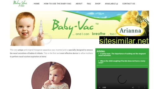 babyvac.co.za alternative sites