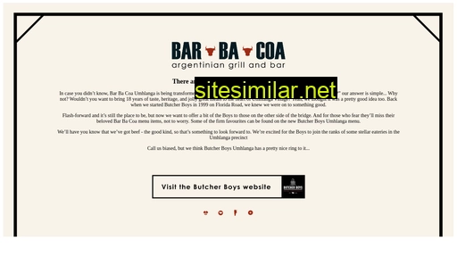 barbacoa.co.za alternative sites