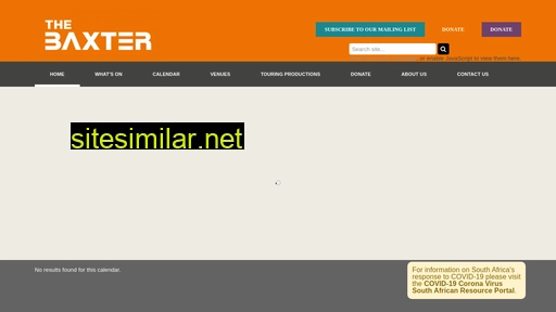 baxter.co.za alternative sites