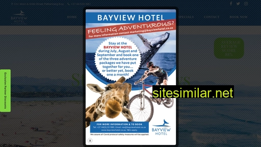bayviewhotel.co.za alternative sites