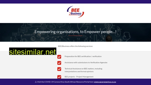 bee2business.co.za alternative sites