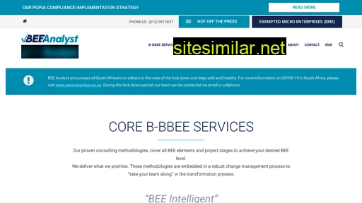 Beeanalyst similar sites