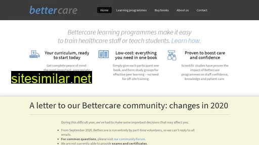 bettercare.co.za alternative sites