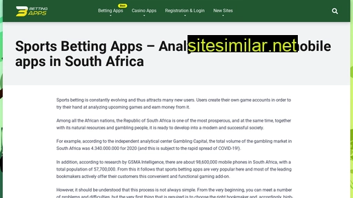 Betting-apps similar sites