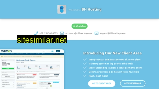 bhhosting.co.za alternative sites