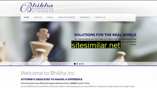bhikhainc.co.za alternative sites