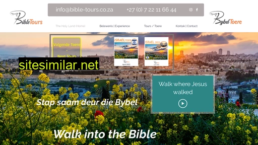 bible-tours.co.za alternative sites