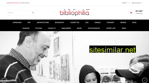 bibliophilia.co.za alternative sites