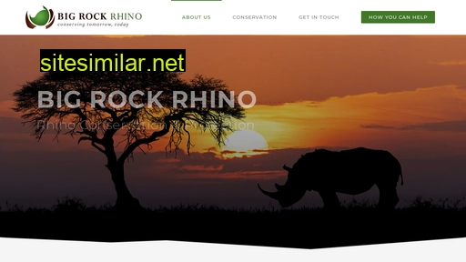bigrockrhino.co.za alternative sites