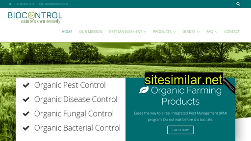Biocontrol similar sites