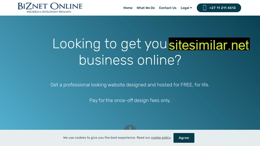 biznetonline.co.za alternative sites