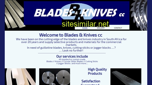 bladesandknives.co.za alternative sites