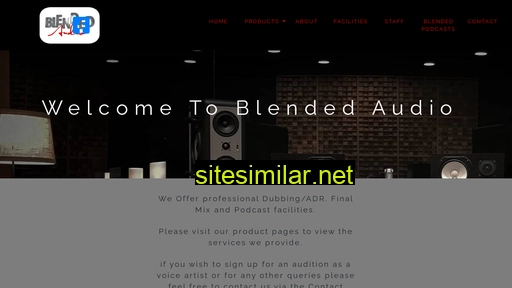 blendedaudio.co.za alternative sites