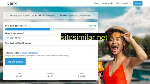 blinkfinance.co.za alternative sites