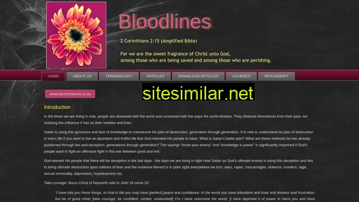 bloodlines.co.za alternative sites